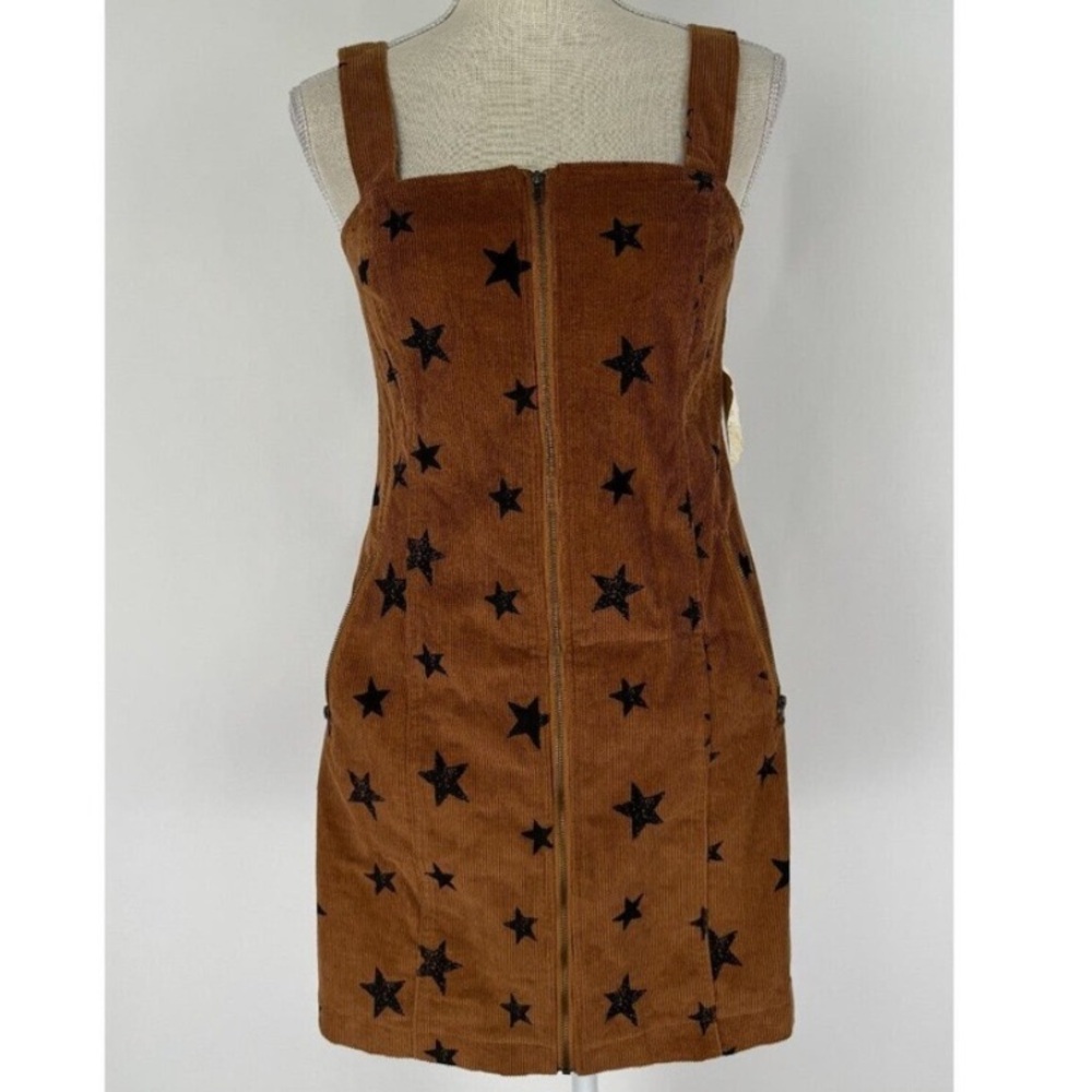 Altar’d State corduroy dress with star print.